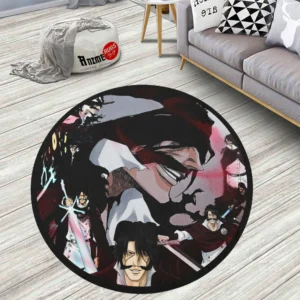 Bleach Yhwach Round Rug Anime Room Mats