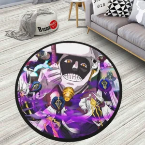 Bleach Mayuri Kurotsuchi Round Rug Anime Room Mats