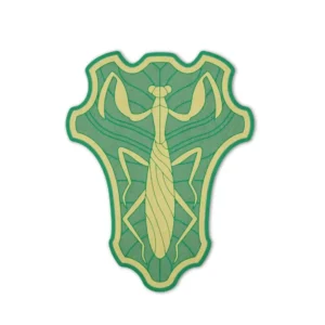 Green Mantis Symbol Shaped Mat Custom Anime Black Clover Room Mats