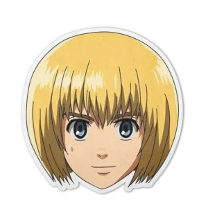 Armin Arlert Shaped Rug Custom Attack On Titan Anime Room Decor Mat Quality Carpet