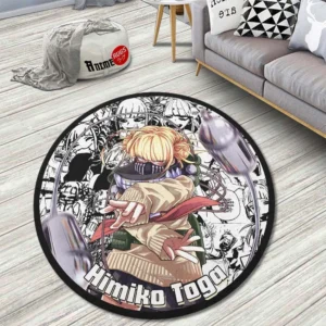 Himiko Toga Manga Mix Round Rug Custom Anime Room Mats