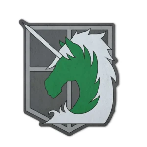 Milotary Police Symbol Shaped Mat Custom Attack On Titan Anime Room Mats