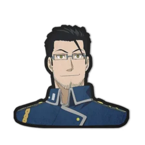 Maes Hughes Shaped Mat Custom Anime Fullmetal Alchemist Room Mats