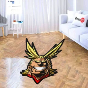 All Might Shaped Mat