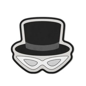 Tuxedo Mask Shaped Mat