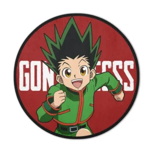 Gon Freecss Shaped Rug Custom Anime Room Mats