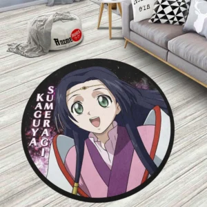Kaguya Sumeragi Round Rug Custom Code Geass Anime Room Mats