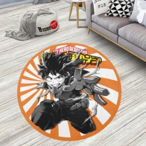 Izuku Midoriya Round Rug Custom Anime Room Mats
