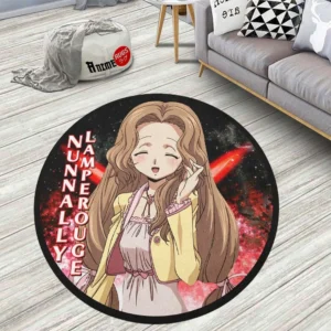 Nunnally Lamperouge Round Rug Custom Code Geass Anime Room Mats