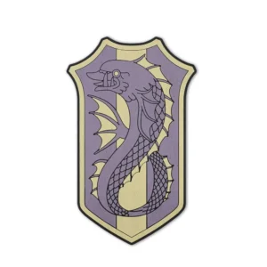 Purple Orca Symbol Shaped Mat Custom Anime Black Clover Room Mats