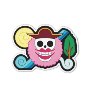 Big Mom Pirates Flag Shaped Mat