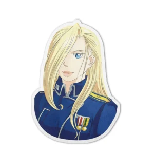 Olivier Mira Armstrong Shaped Mat Custom Anime Fullmetal Alchemist Room Mats