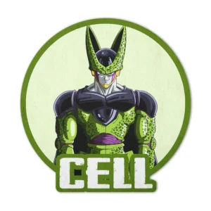 Dragon Ball Cell Shaped Rug Custom Anime Room Mats