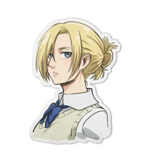 Annie Leonhart Shaped Rug Custom Attack On Titan Anime Room Decor Mat Quality Carpet