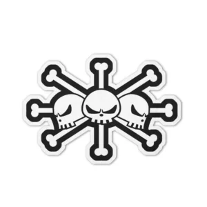 Blackbeard Flag Shaped Mat