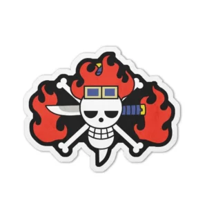 Kid Pirates Flag Shaped Mat