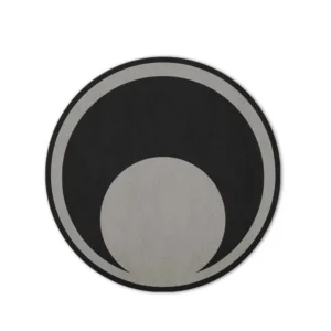 Dark Moon Shaped Mat