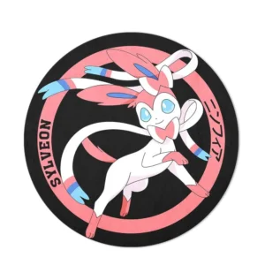 Pokemon Sylveon Shaped Rug Custom Anime Room Decor