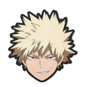 Katsuki Bakugo Shaped Mat