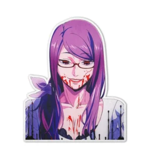 Rize Kamishiro Shaped Rug Custom Anime Tokyo Ghoul Room Decor Mat Quality Carpet