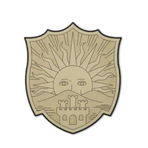 Golden Dawn Symbol Shaped Mat Custom Anime Black Clover Room Mats