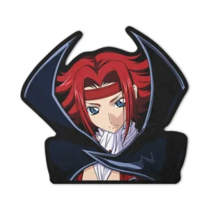 Kallen Stadtfeld Shaped Mat Custom Anime Code Geass Room Mats