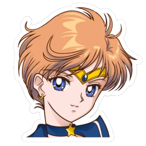 Sailor Uranus Shaped Rug Custom Sailor Moon Anime Room Decor