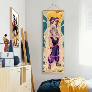 Dragon Ball Gohan Beast Wall Scroll Poster Anime Art Room Decoration