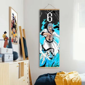 Grimmjow Jaegerjaquez Wall Scroll Poster Anime Art Room Decoration