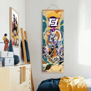 Dragon Ball Frieza Wall Scroll Poster Anime Art Room Decoration