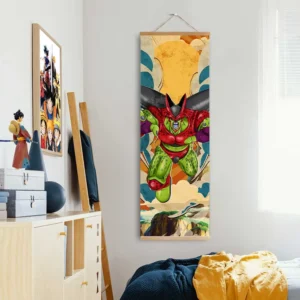 Dragon Ball Cell Max Wall Scroll Poster Anime Art Room Decoration