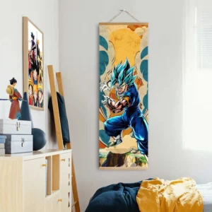Dragon Ball Vegito Wall Scroll Poster Anime Art Room Decoration