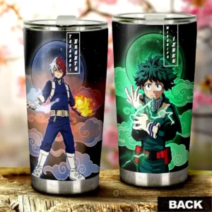 Deku And Shouto 20oz Tumbler