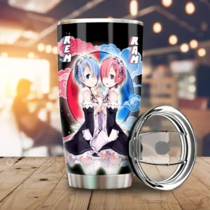 Rem And Ram 20oz Tumbler