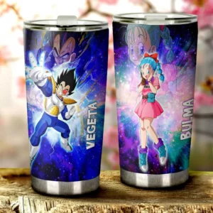 Vegeta And Bulma 20oz Tumbler