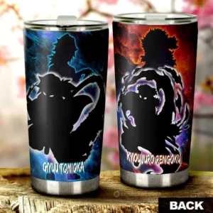 Rengoku And Giyuu 20oz Tumbler