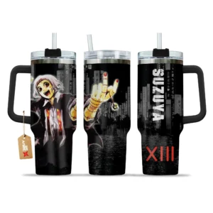 Juuzou Suzuya 40oz Travel Tumbler With Handle Personalized Custom Anime Cup