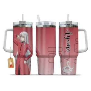 Ayame Sohma 40oz Travel Tumbler With Handle Personalized Anime Accessories