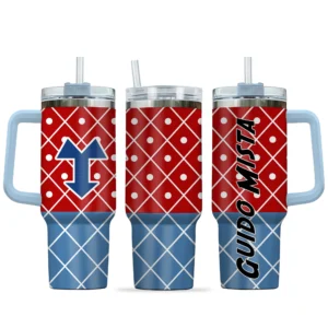 Guido Mista Personalized 40oz Travel Tumbler With Handle Costume Collection