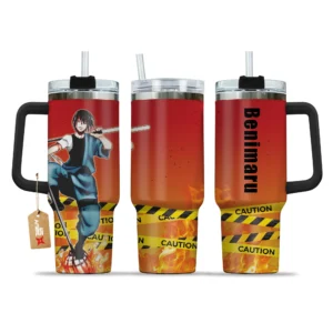 Benimaru Shinmon 40oz Travel Tumbler With Handle Personalized Custom Anime Cup