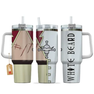 Edward Newgate Personalized 40oz Travel Tumbler With Handle Costume Collection