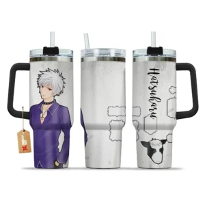 Hatsuharu Sohma 40oz Travel Tumbler With Handle Personalized Anime Accessories