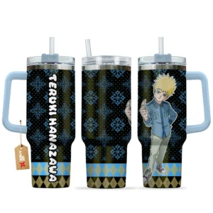 Teruki 40oz Travel Tumbler With Handle Custom Anime Accessories
