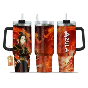 Azula 40oz Tumbler Cup With Handle Custom Personalized Name