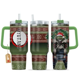 Gyutaro 40oz Travel Tumbler With Handle Custom Anime Accessories