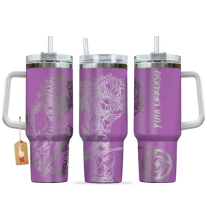 Yuta Okkotsu Personalized 40oz Travel Tumbler With Handle Collection