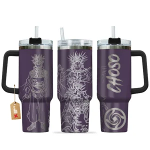Choso Personalized 40oz Travel Tumbler With Handle Collection