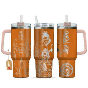 Aoi Todo Personalized 40oz Travel Tumbler With Handle Collection