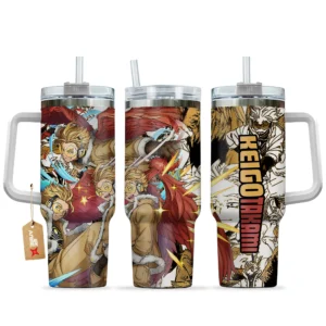 Keigo Takami (Hawks) 40oz Tumbler Cup With Handle Custom Manga Art Personalized Name