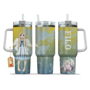 Filo 40oz Travel Tumbler With Handle Personalized Anime Accessories